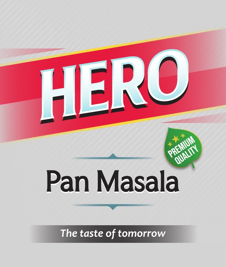 Hero Pan Masala premium pouch